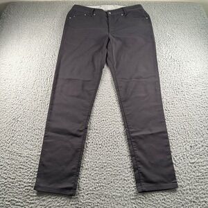 Outlier Pants Mens 34 Black Workcloth Schoeller Doubleweave Canvas Slim Tech